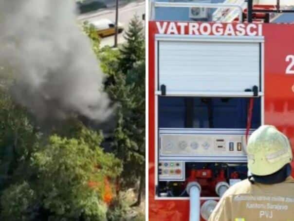Sarajevo Firefighters Express expressed fire at Chengić Vili