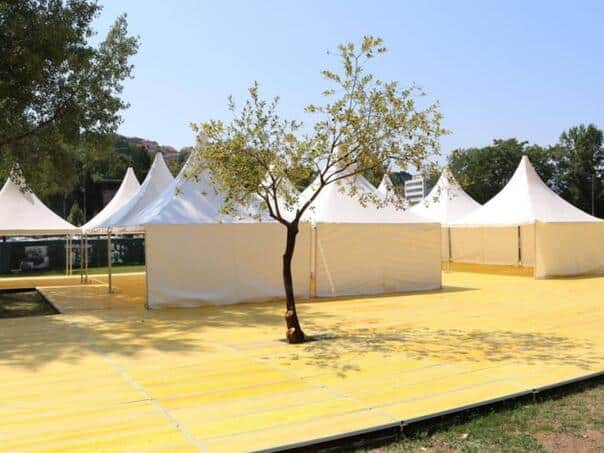 SFF gets a new festival location: The “Garden Festival” at the SCC opens the season with a large party