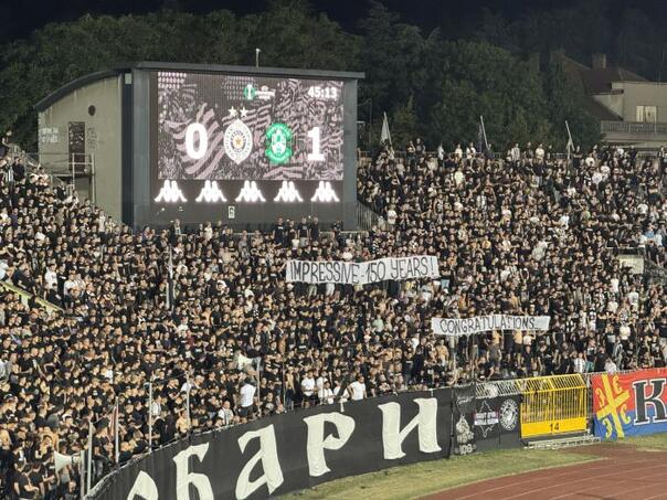 UEFA punished Belgrade Partizan