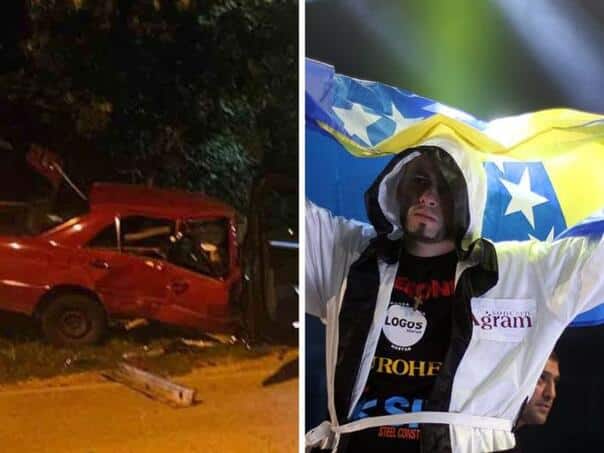 Bh. Boxer Damir Beljo injured in a heavy crash near Mostar