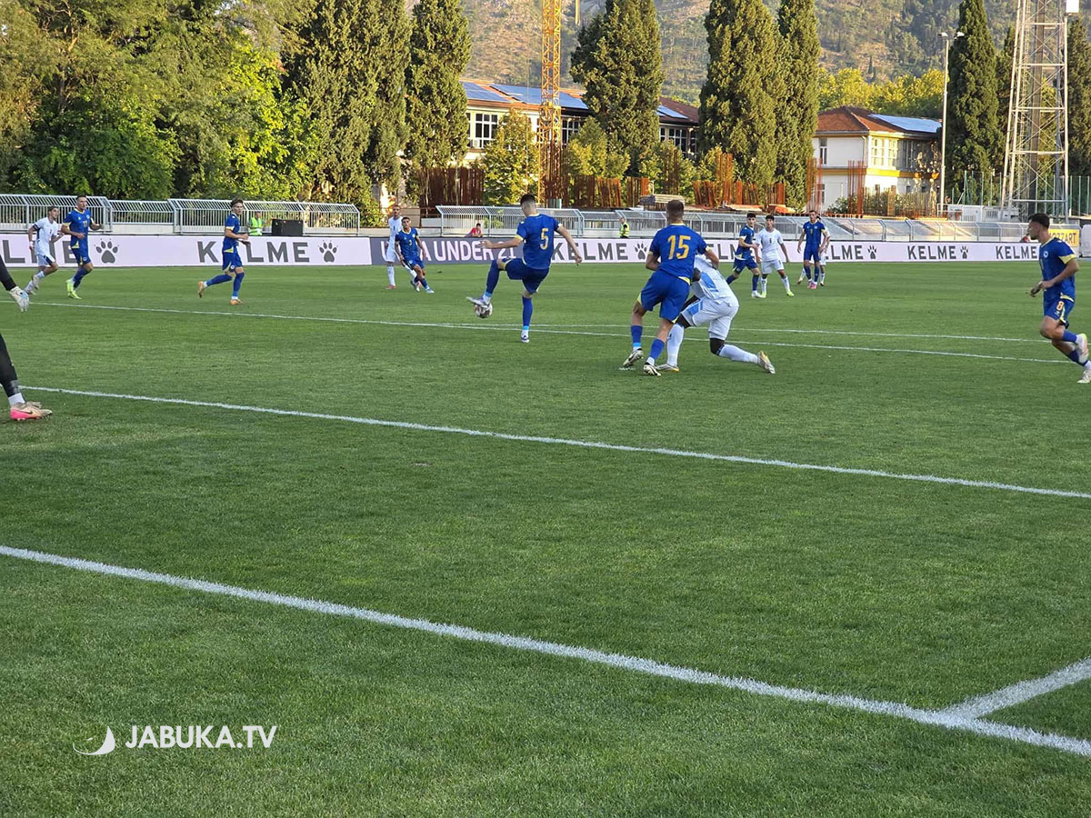 BiH and Israel remizes in Mostar, a match played without an audience
