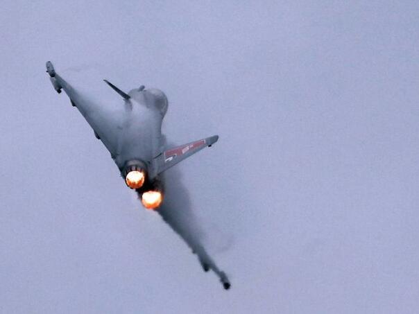 Britishes send powerful airplanes Typhoon to Poland for Russian danger