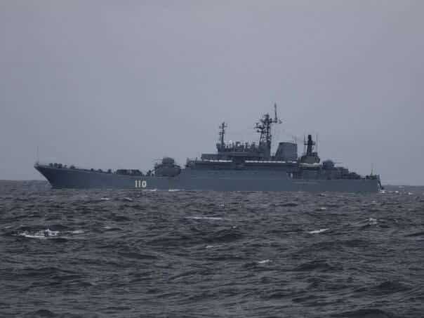 Danish media: Russian warship hidden in our island, extinguish the AIS system …