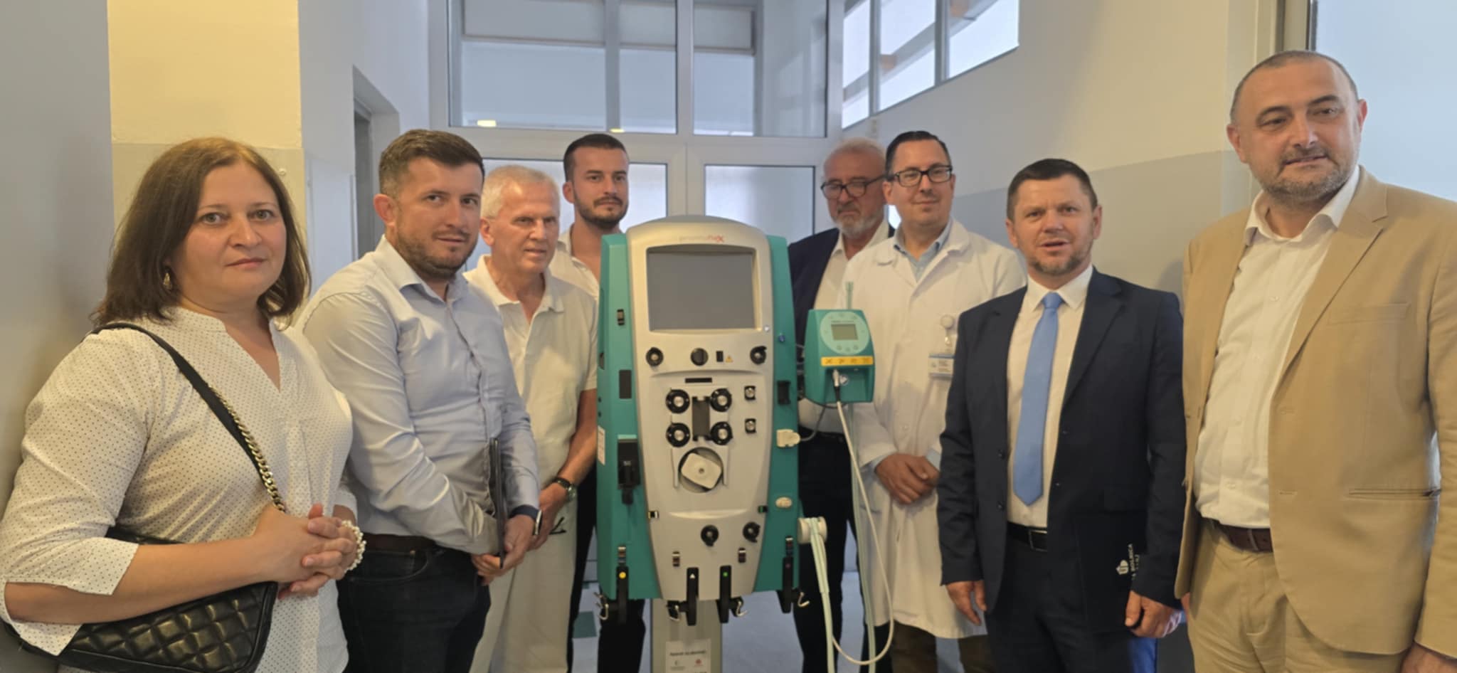Tešanj General Hospital richer for Contemporary Dialing Appliance Prismaflex