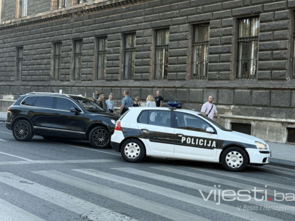 Two collisions in the Presidency of BiH, the police in the field