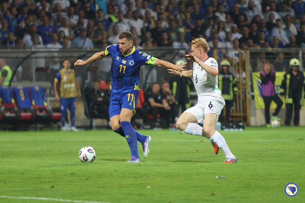 Austria celebration in Zenica: The first defeat of BiH in the SP QUALIFICATIONS