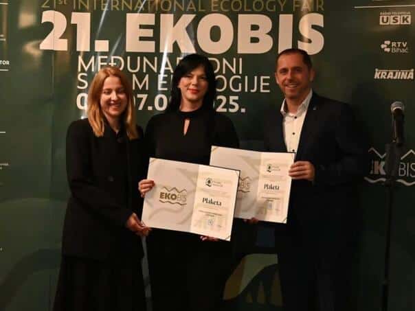 City Cazin awarded for the best collective performance at the Ekobis fair