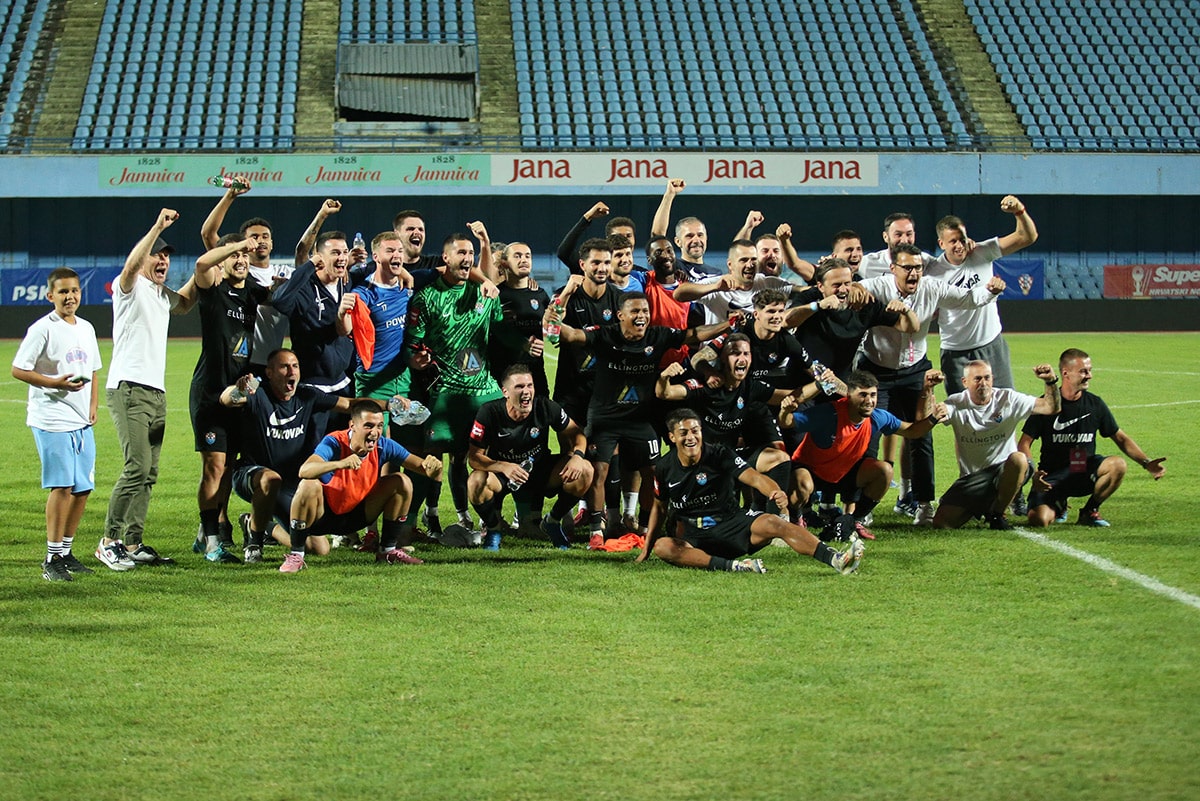 Vukovar after reversing to historical victory over the river