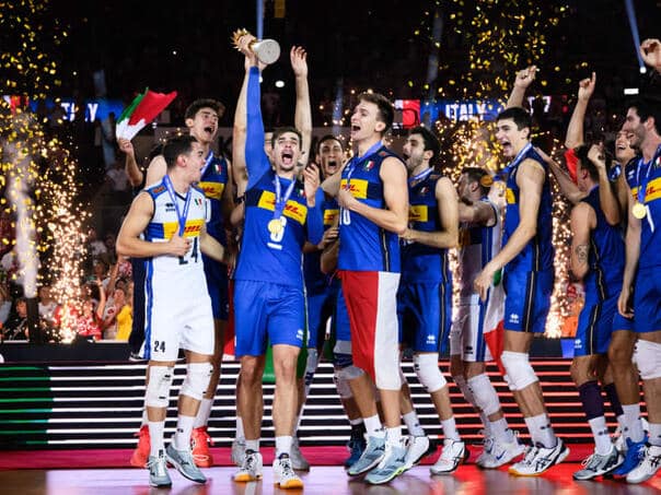Italians defended the title of world champions in volleyball