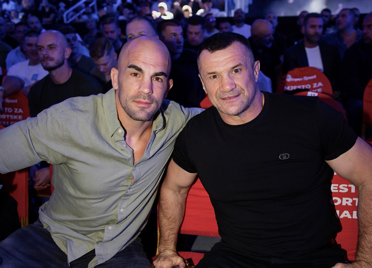 Cro Cop explained last night’s scene on the FNC: I jumped to the fence for a reason