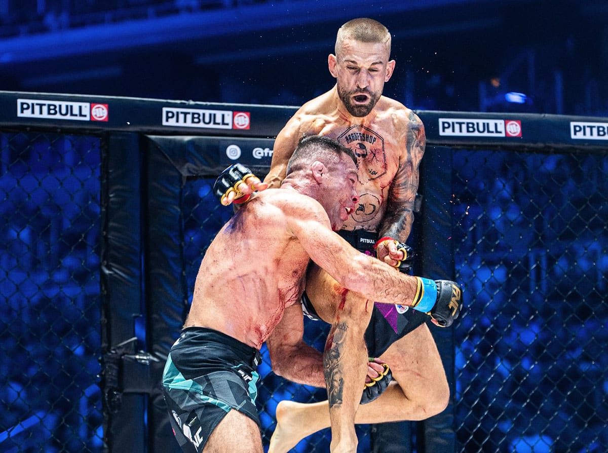 Ivan Sičaja is the new FNC champion: the flying knee turned off the Poles