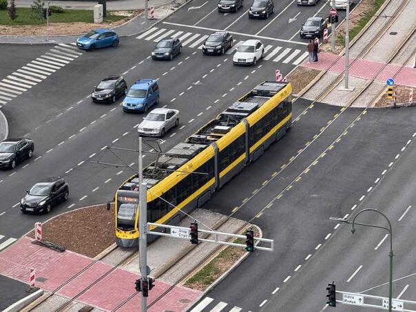 Amendment in the take place of public transport due to works, instead of tram buses