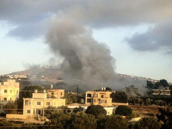 Israel performed air attacks on three cities in southern Lebanon