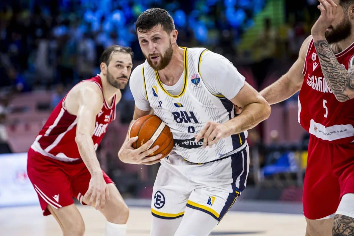 Basketball players of BiH beat Georgia and won the second round of Eurobasket