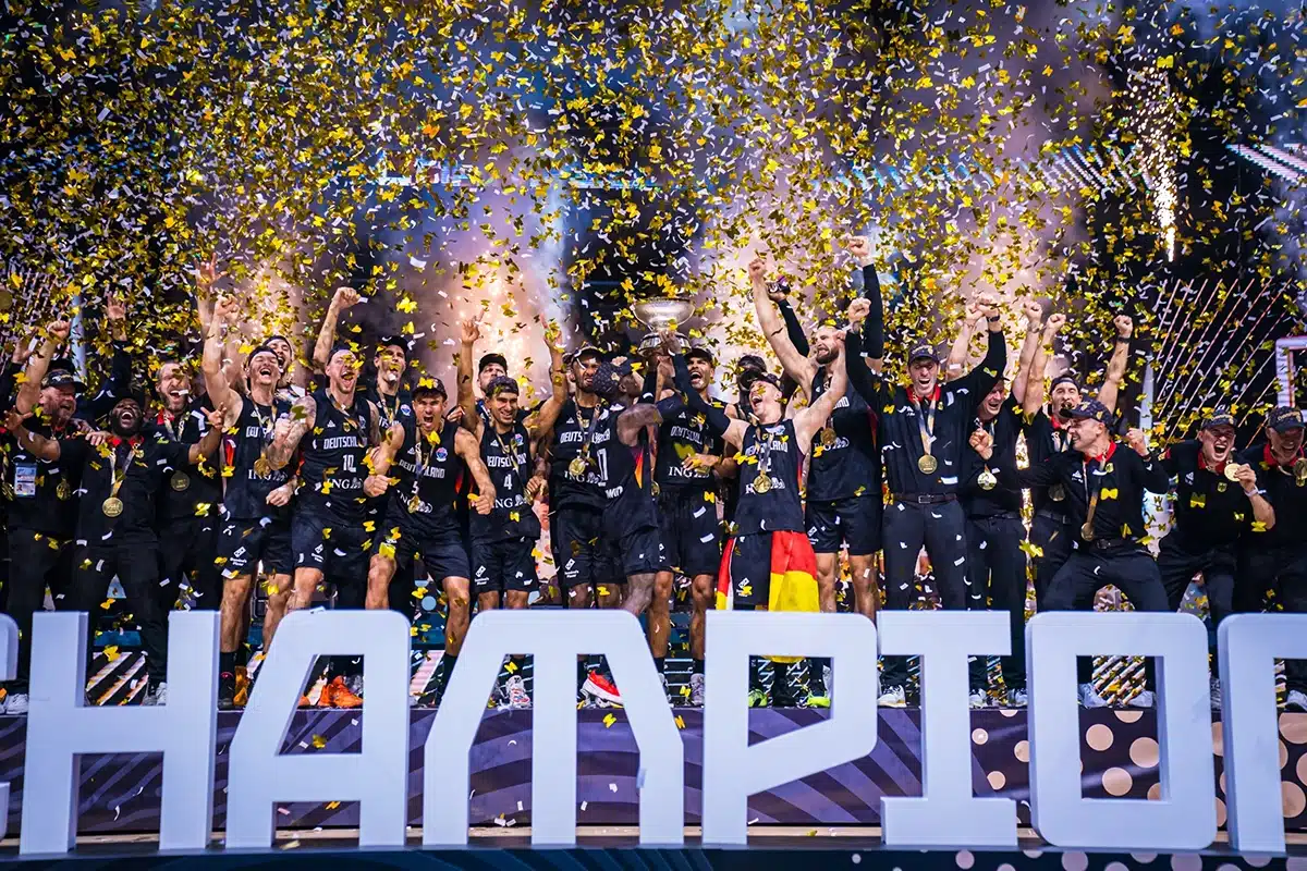 Germany Second time Europe’s champion in basketball
