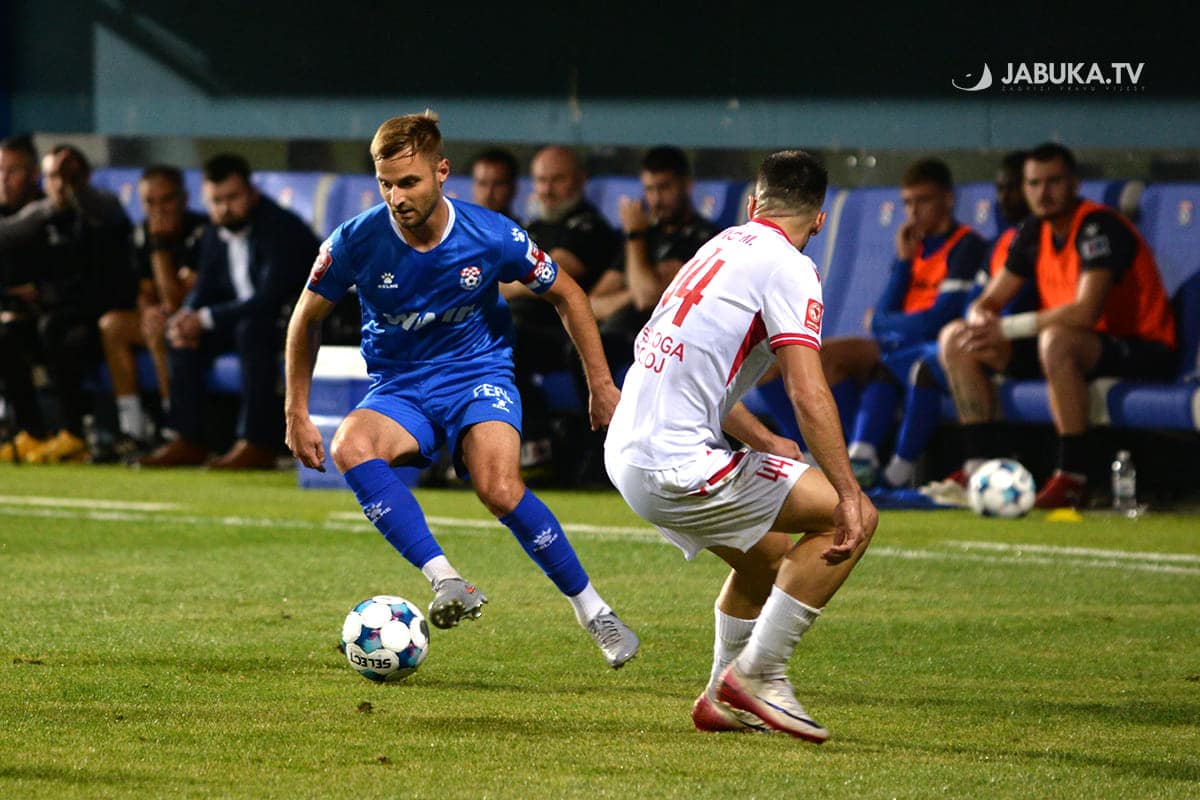 Wide in the second half in Bijeljina with a player less