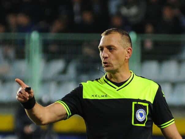Defined judge for the backward match of the second round of the WWIN League of BiH