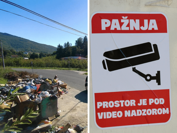 The municipality in KS introduces cameras: penalties for illegal throwing of garbage and up to 5,000 km