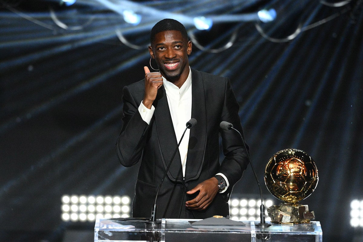 Ousmane Dembele won a gold ball