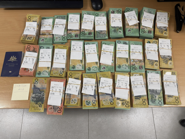 Attempting to smuggling: UIO took over nearly 209,000 Australian dollars