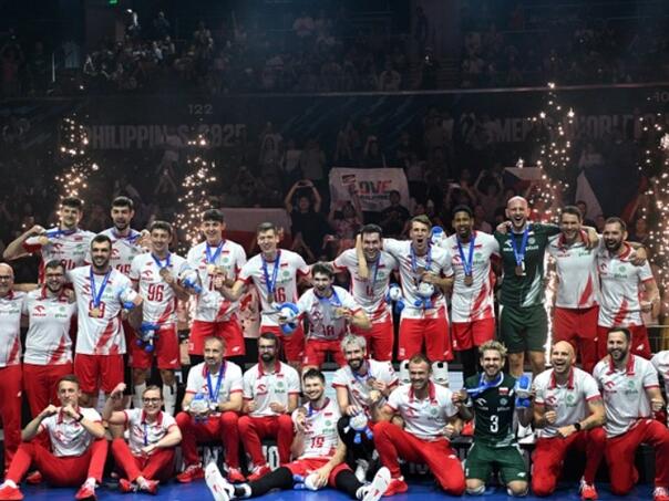 Polish volleyball players won bronze on the SP