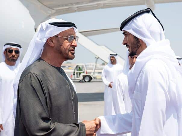 Visit of the President UAE Dohi: Coordinating attitudes after Israeli attacks