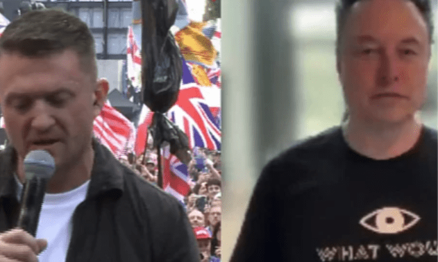 Elon Musk addressed the fascist set in London: or you will fight or die