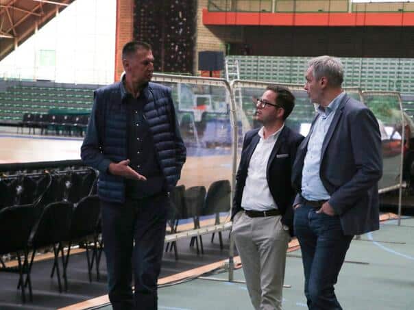 Prime Minister UK visited Zetra before FIBA ​​Europe Cup: "We all cheer for Bosnia tonight"