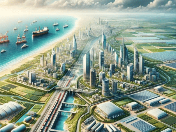Leaked a controversial project "utopian" cities in Gaza when Palestinians are raseled