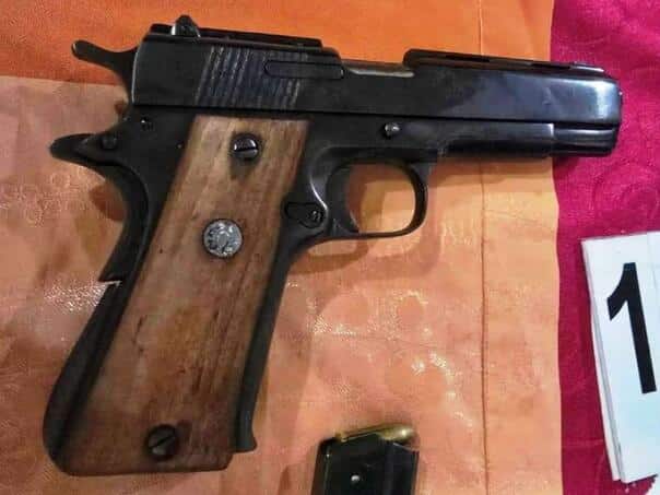 Found weapons and ammunitions, suspects under investigation to cause general hazard