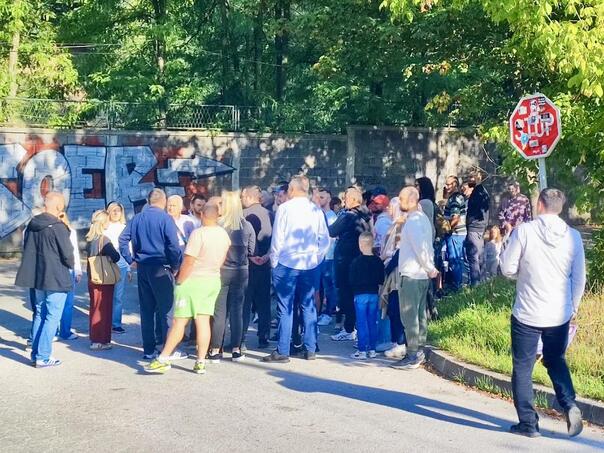 Protest in Sarajevo: Nahorevo does not want a center for addicts in their settlement
