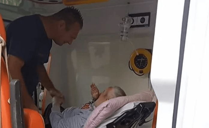 VIDEO: Shot of the Vigrozio BH. public; A man in the vehicle Pazarić is harassing an older patient!