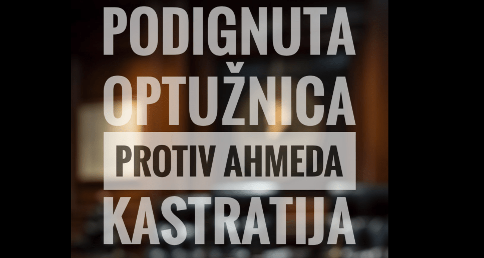 Released and re-arrested: Ahmed Kastrati Indictment was filed (28) for murder of Sasa Vilušić in Tuzla