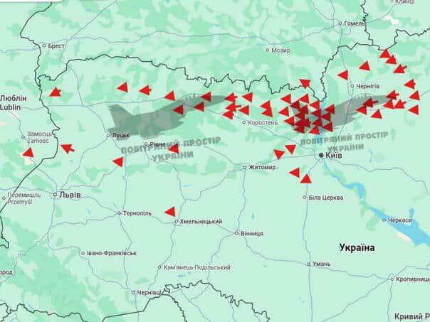 Russian drones entered the airline Poland