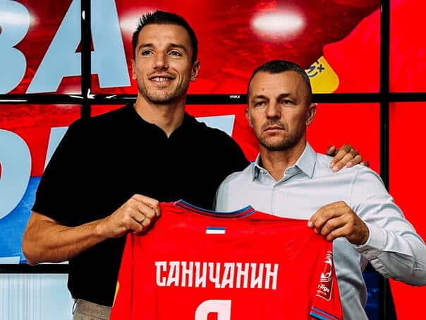 Siniša Saničanin again in the fighter