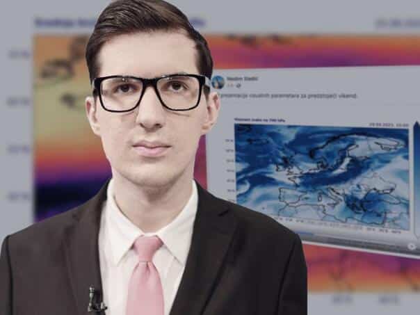 Sladić announced the first snow this fall in BiH
