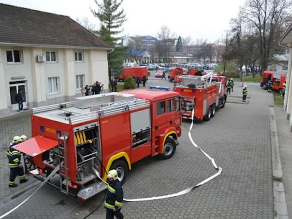 The old woman burned out in a Family House Fire in BiH
