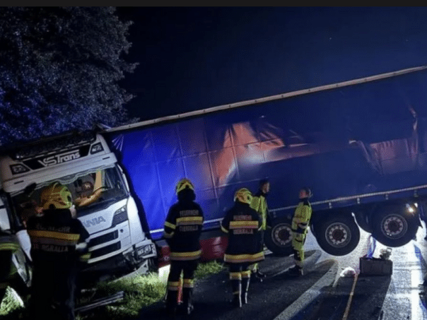 Hard accident: 27-year-old truck driver from BiH landed from the road