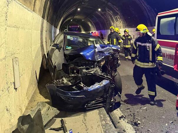 Three injured in the accident in the Salakovac tunnel, traffic normalized