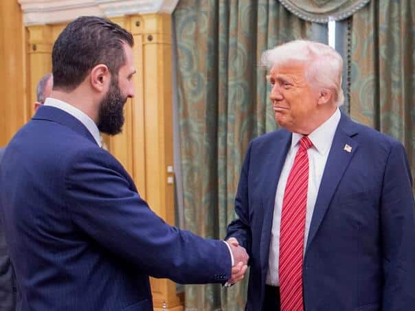 Trump and Syrian President Al-Sharaa meet in New York during the UN General Assembly