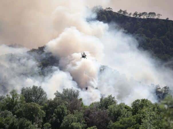 Turkish Bouds Fires: Gase of them 10 aircraft and 14 helicopters
