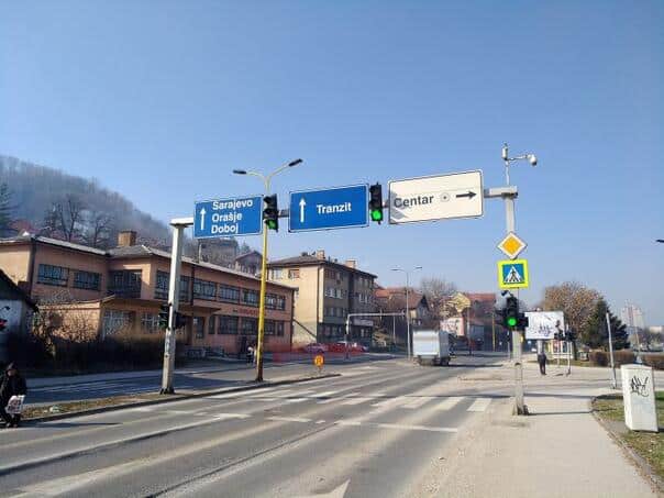 Tuzla: In the center of the town shot from the vehicle in the movement, the police investigate the case