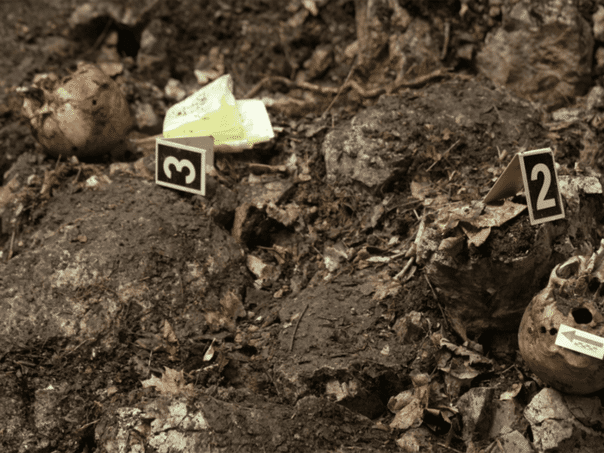 Near Prijedor found the remains of two people
