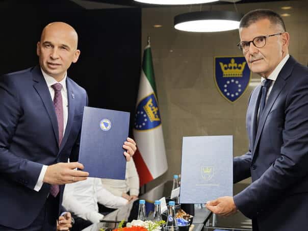In Zenica, an agreement on the construction of the National Stadium on Bilina Polje was signed