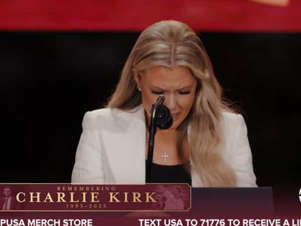 Widow Charlie Kirk: I forgive the killer