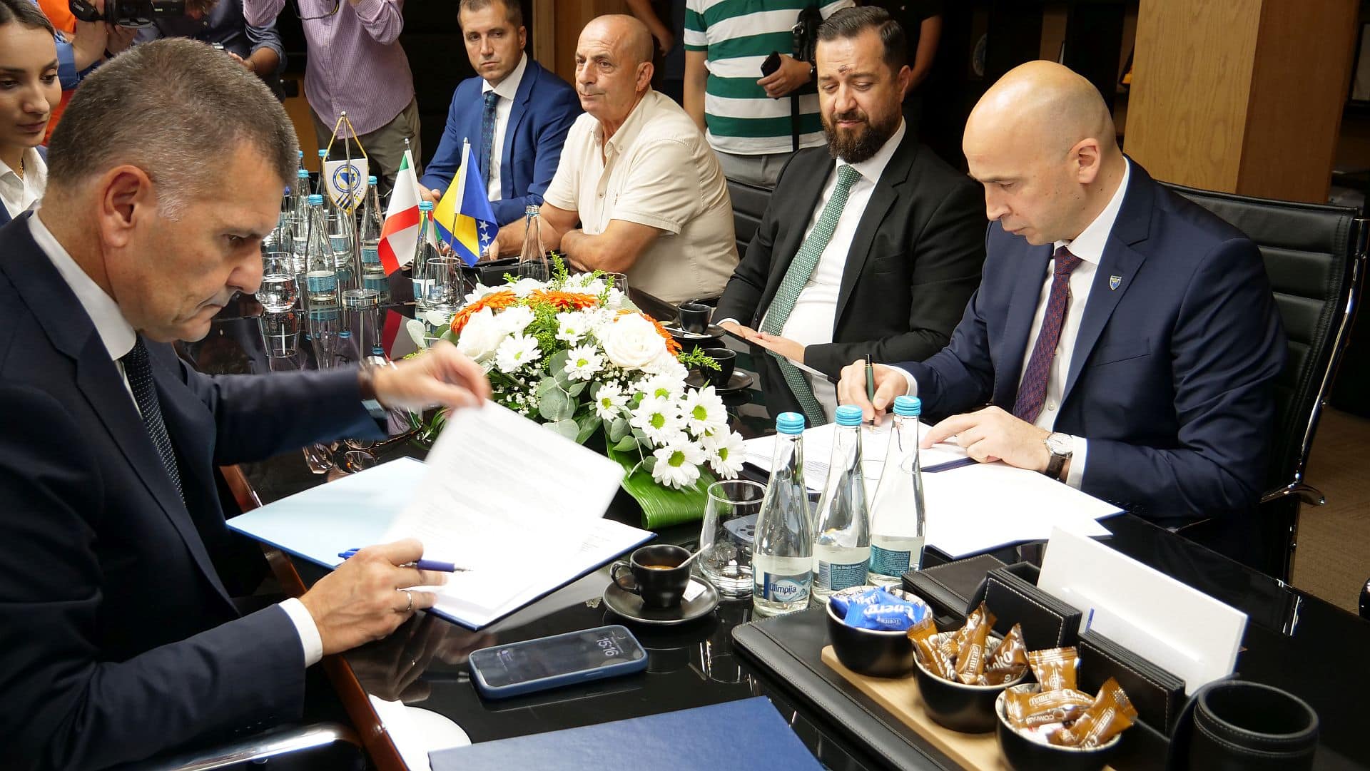 ZDK and N / FS BiH sign an agreement on joint financing of the conceptual design of the National Stadium in Zenica