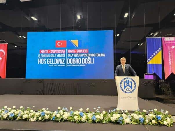 Zvizdić attended the working evening of Turkish businessmen from Konya Region with BH. businessmen