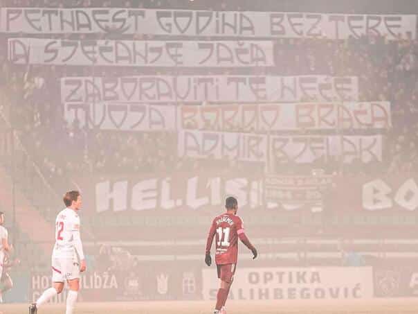 Sarajevo and Zrinjski shared points in a dramatic derby