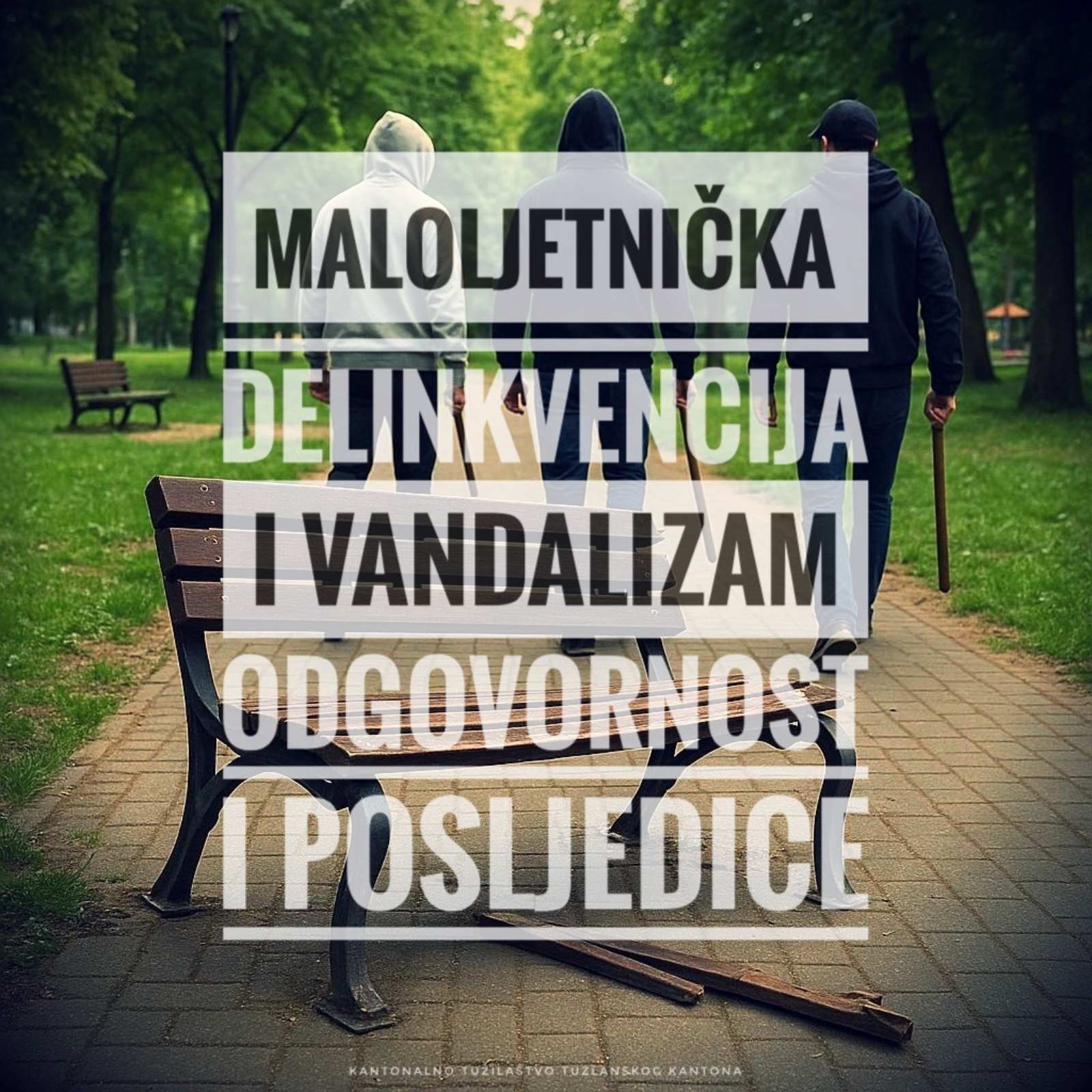 TK Prosecutor’s Office: Juvenile delinquency and vandalism – responsibility and consequences