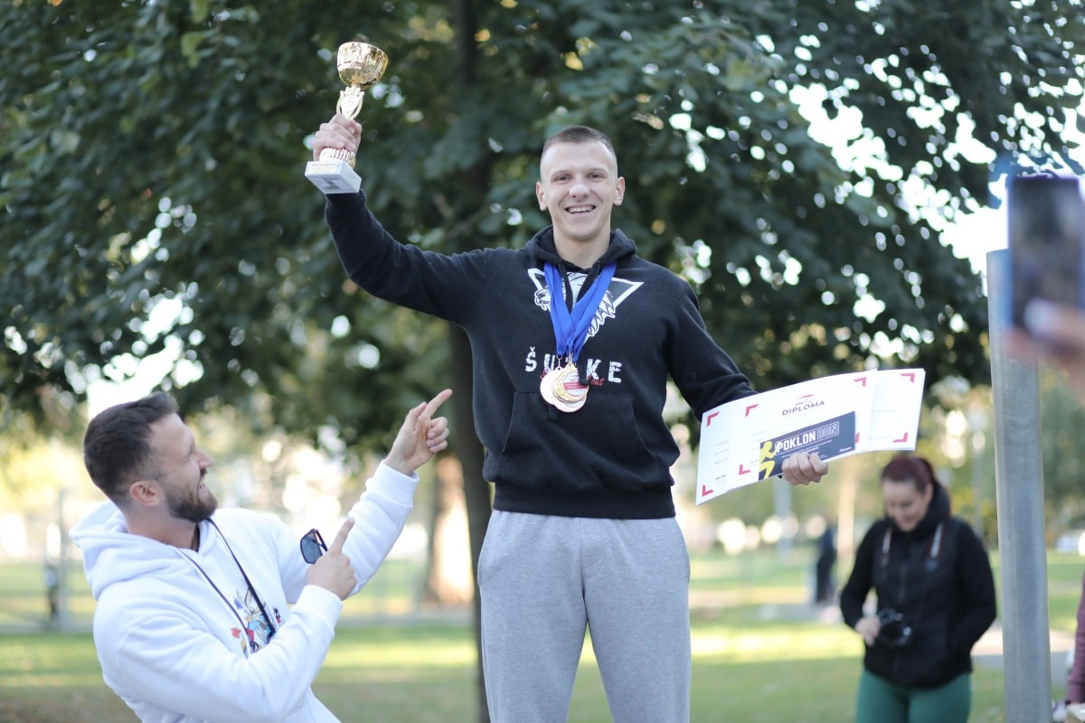 Aleksandar Shutalo won four medals and won the World StreetWorkout Championship